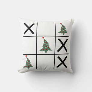 Christmas Tic Tac Toe Cushion