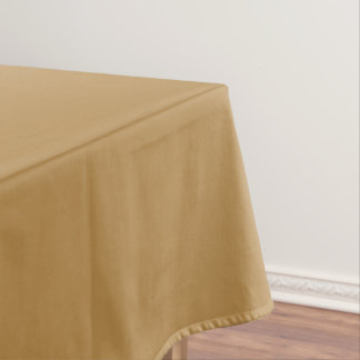 Christmas Tidings Antique Gold Tablecloth