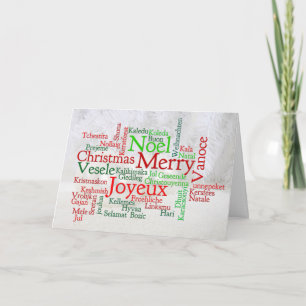 Christmas Tidings Around The World Card