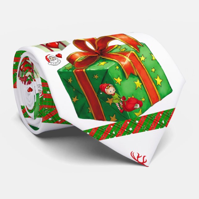 Christmas Tie (Rolled)