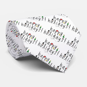 Christmas Tie/Happy Holidays Tie