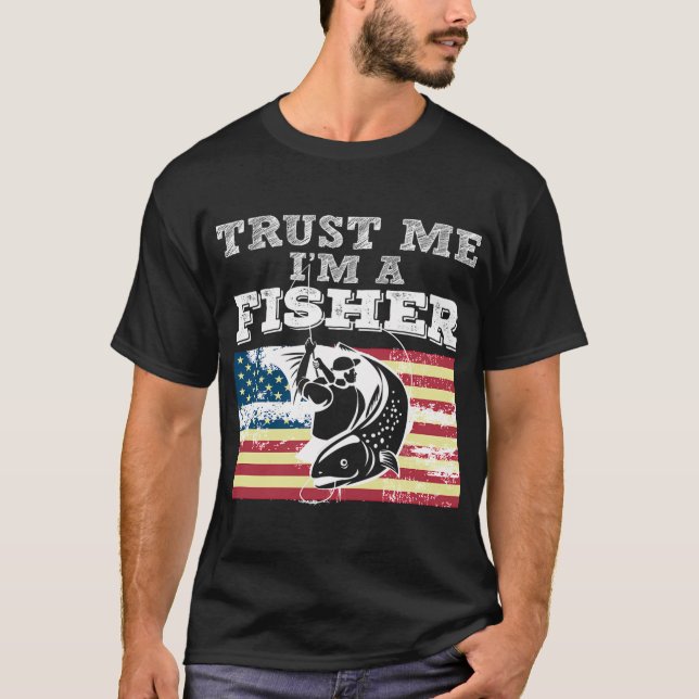 Christmas Tiger Trout T-Shirt (Front)