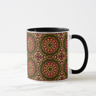 Christmas Tile Mug 12 Radial
