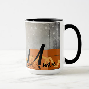 Christmas Time Alphabet Customisable Mug