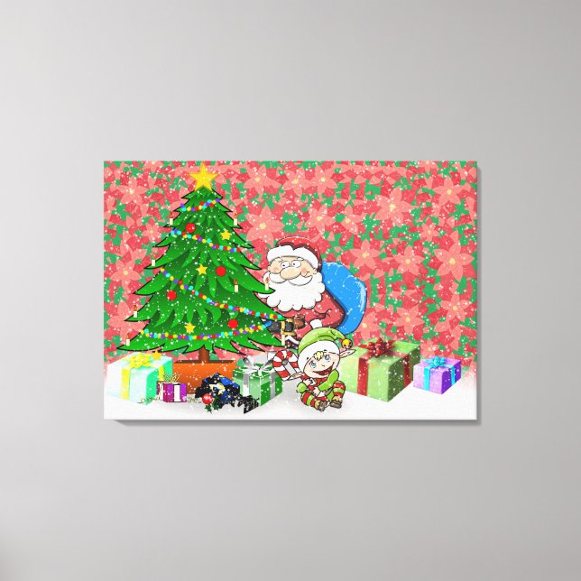 Christmas Time Canvas Print (Front)