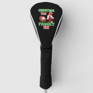 Christmas time Family time,Christmas family design Golf Head Cover