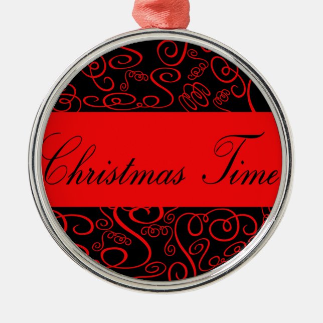 Christmas Time flakes decoration (Front)