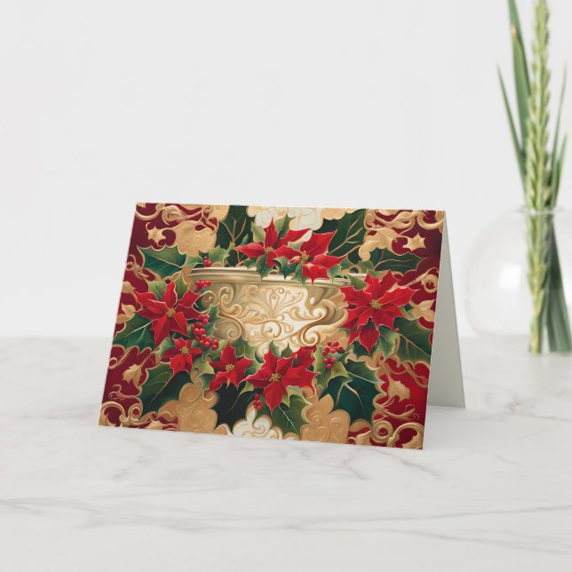 christmas time greeting card (Front)