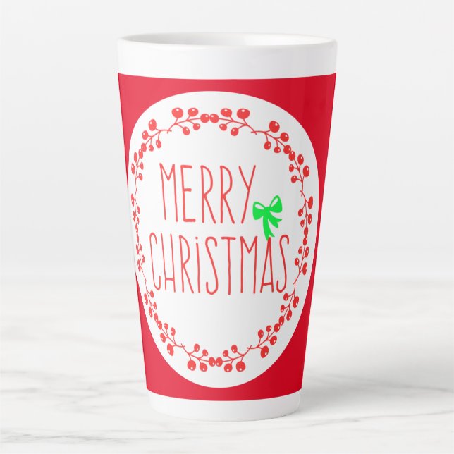 Christmas time, Have a Merry Cup o' Latte Mug (Front)