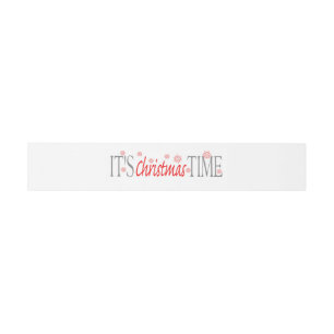 Christmas Time... Invitation Belly Band