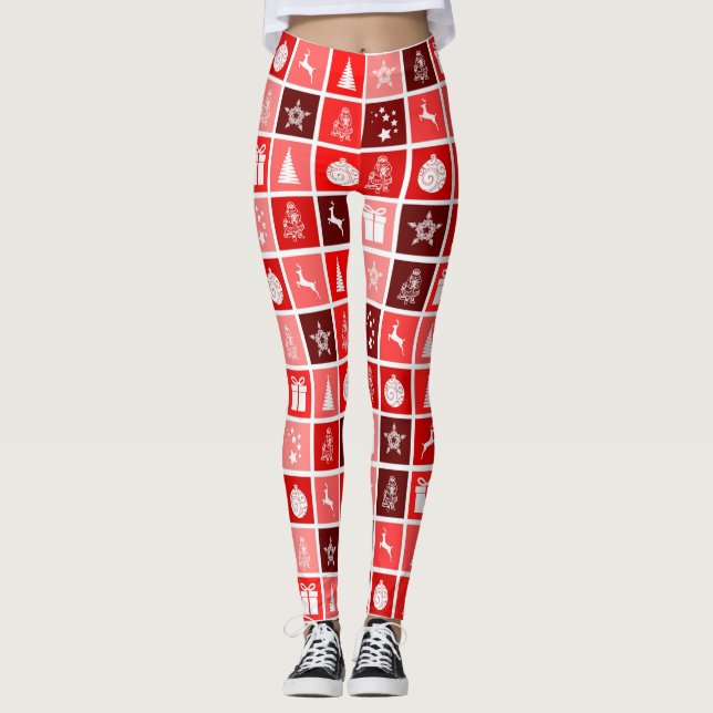 christmas time leggings (Front)