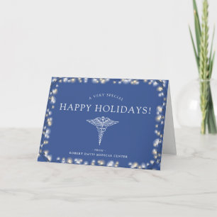 Christmas Time Medical Thank you Card