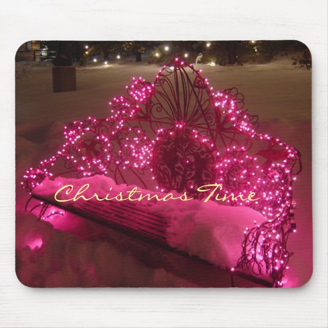 Christmas Time Mouse Pad (Front)