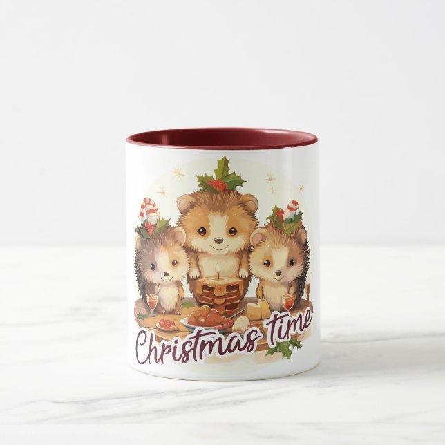 Christmas time mug (Center)