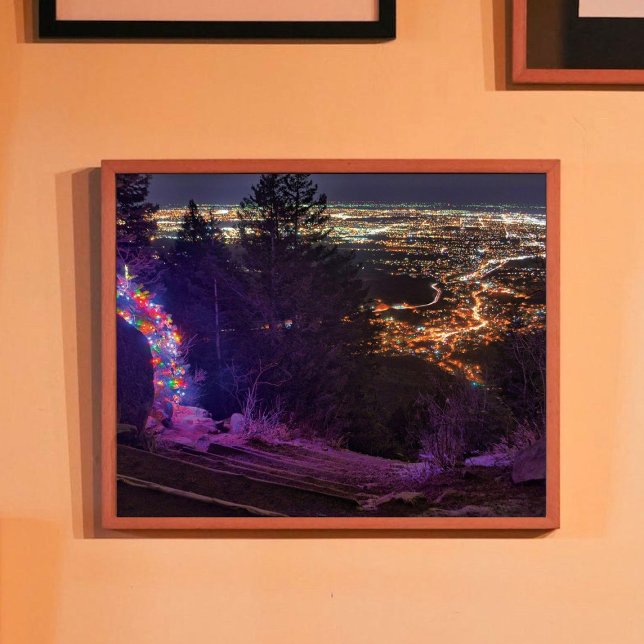 Christmas Time on the Manitou Incline Photo Print (Creator Uploaded)