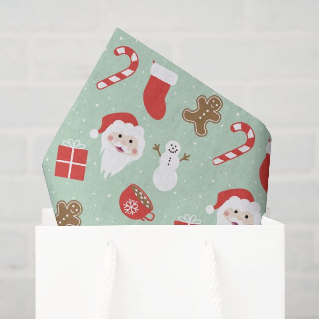 Christmas Time   Tissue Paper (Gift Bag)