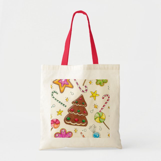 Christmas Time Tote Bag (Front)