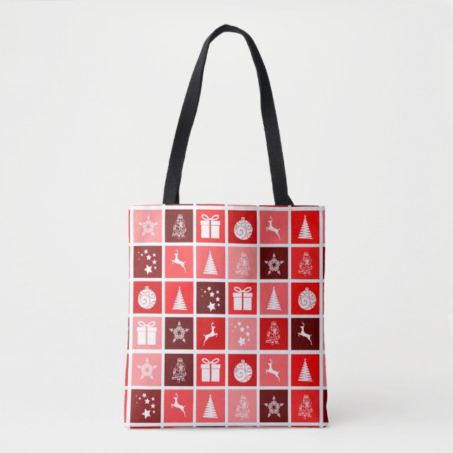 christmas time tote bag (Front)