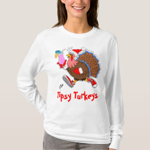 Christmas Tipsy Turkey (Cocktail) - Champion T-Shirt