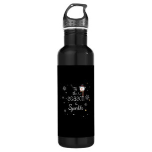 Christmas Tis The Season To Sparkle  710 Ml Water Bottle