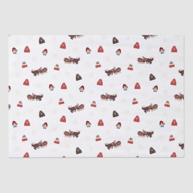 Christmas  tissue paper (Front)