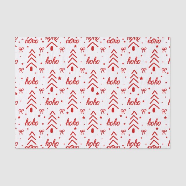 Christmas  tissue paper (Front)