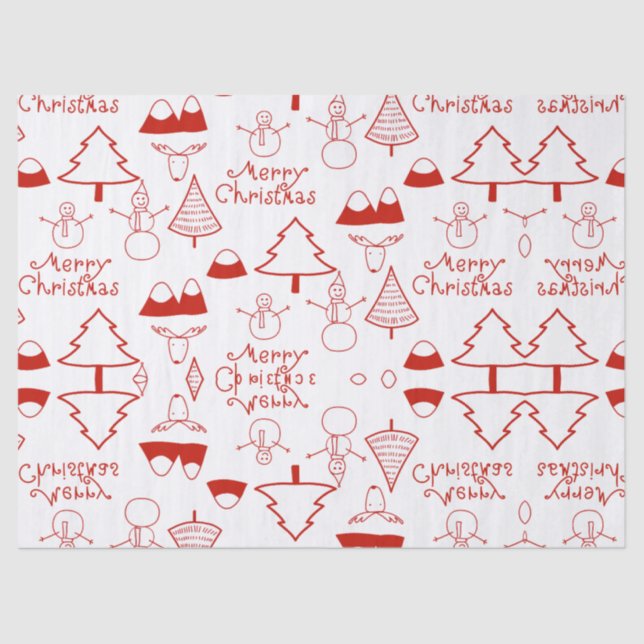 Christmas Tissue Paper (Front)