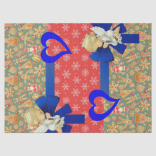 Christmas Tissue Paper Baby Angels