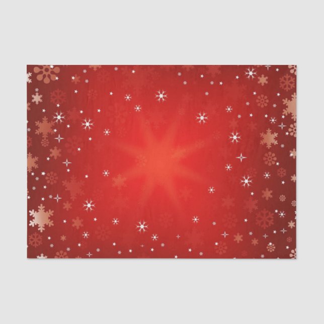 Christmas Tissue Paper/Snowflakes Paper (Front)