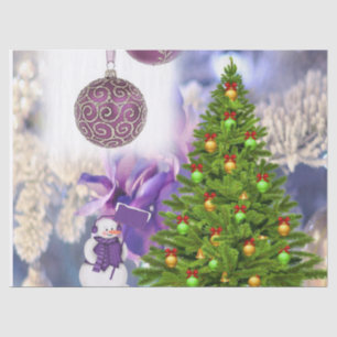 Christmas Tissue Paper, Snowman Tissue Paper