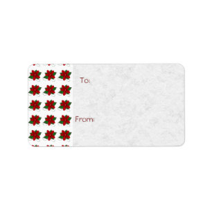 Christmas to from  Labels