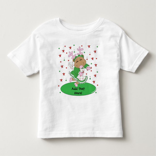 Christmas Toddler Fine Jersey T-Shirt (Front)