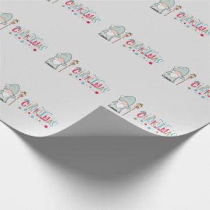 Christmas Tomte Gnome Wrapping Paper