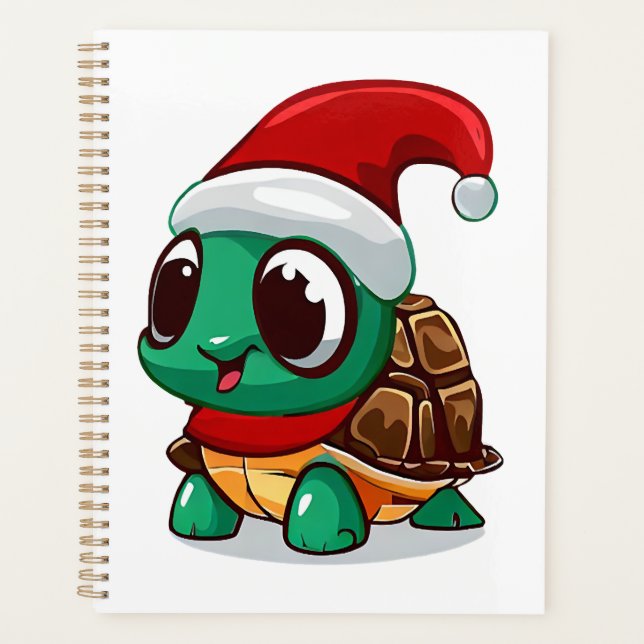 Christmas tortoise planner (Front)