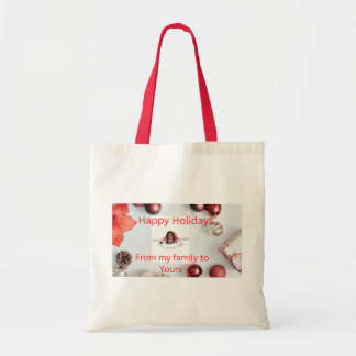 Christmas tote bag