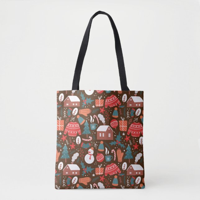 Christmas  tote bag (Front)