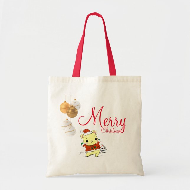 Christmas Tote Bag (Front)