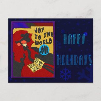 Christmas Toulouse Holiday Postcard