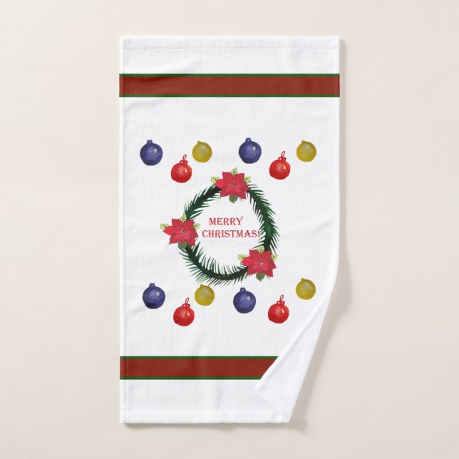 Christmas Towel Set (Hand Towel)