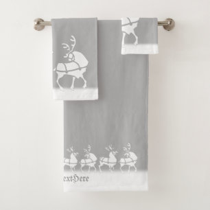 Christmas Towel Sets Personalised Holiday Towels