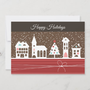 Christmas Town Card