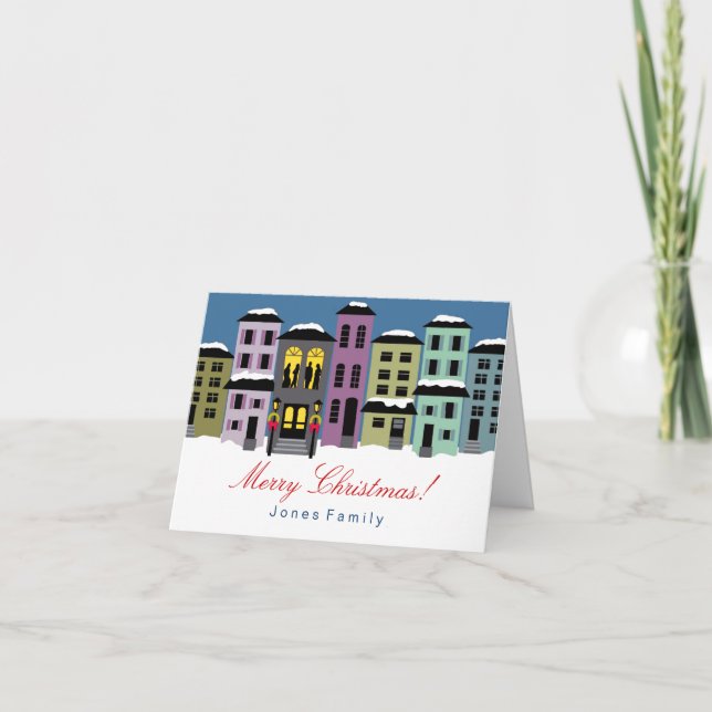Christmas Town ~ Cards PHOTO INSERT (Front)
