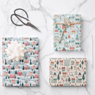 Christmas Town Magic Wrapping Paper