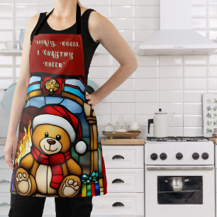 Christmas Toy Bear Apron