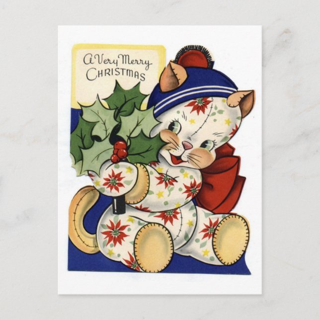 Christmas Toy Holiday Postcard (Front)