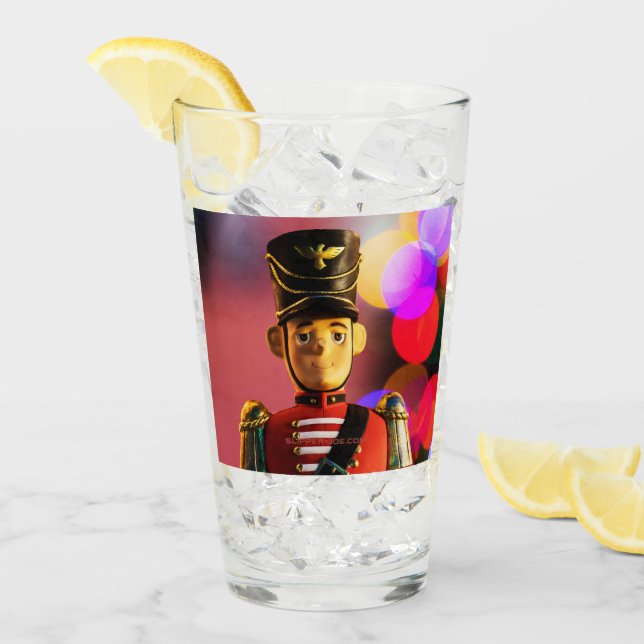 Christmas toy soldier figurine SlipperyJoe gay pri Glass (Front Ice)