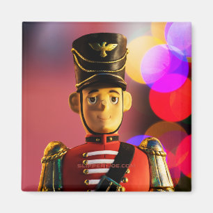 Christmas toy soldier figurine SlipperyJoe gay pri Magnet