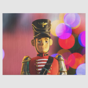 Christmas toy soldier figurine SlipperyJoe gay pri Tissue Paper