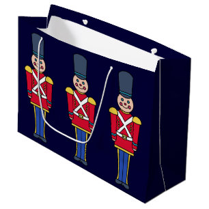 Christmas Toy Soldiers Large Gift Bag