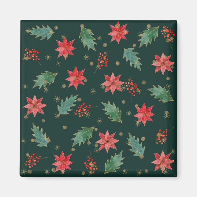 Christmas Traditional Magnet (Front)